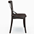 Elegant Gafton Cross Back Chair 3D model small image 4