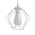 Galaxy Pendant Lamp: Stylish Illumination for Any Space 3D model small image 2