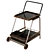 Decatur Bar Cart: Elegant and Functional 3D model small image 4