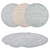 Round Rugs Set - 6pcs 3D model small image 1