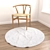 Round Rugs Set - 6pcs 3D model small image 3