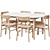 Luxurious Vedbo & Rönninge Dining Set 3D model small image 2