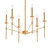 Elegant Brinley 6-Light Chandelier 3D model small image 1