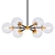 Valerie Sputnik Chandelier: Elegant Lighting Solution 3D model small image 1