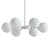 Valerie Sputnik Chandelier: Elegant Lighting Solution 3D model small image 2