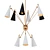 Mesmerizing Moxie Chandelier 3D model small image 2