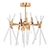 Elegant Themyscira Chandelier 3D model small image 1