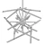 Aidan Gray Solitude Chandelier: Elegant Illumination 3D model small image 2