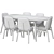 Voxlöv & Vedbo: Elegant Bamboo Dining Set 3D model small image 4