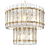 Eichholtz Blason: Elegant Hanging Lamp with 10 E14 Holders & 150cm Length 3D model small image 1