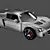 Speedster: High-Poly Opel Model 3D model small image 1