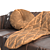 Elegant Leather Sofa Set 3D model small image 12