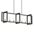 Finnegan 7-Light Pendant: Timeless Elegance 3D model small image 1