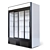 Capri 1.5 Compartment Refrigerated Cabinet 3D model small image 2