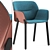 Elegant Nuez SO Chairs 3D model small image 1