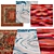 Square Rugs | Various Sizes 3D model small image 1