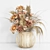 Elegant Dried Flower Bouquet 3D model small image 1