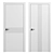 Volhovec LINEA Doors Set 3D model small image 1