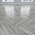 Versatile Parquet Oak Collection: Herringbone, Linear, Chevron 3D model small image 3