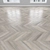 Parquet Oak: Herringbone, Linear & Chevron 3D model small image 4