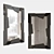 Elegant Athos Mirror - Reflect Your Style 3D model small image 1