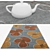 Versatile Rug Set: VRayFur, VRayDisplacementMod, CoronaDisplacementMod 3D model small image 3