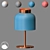 Oasis Table Lamp: Stylish Lighting Solution 3D model small image 3