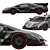 Sleek Lamborghini Veneno Replica 3D model small image 3