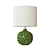 Green Ceramic Table Lamp: Odyssey 3D model small image 1