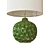 Green Ceramic Table Lamp: Odyssey 3D model small image 2