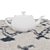 Stylish Set of 6 Round Rugs 3D model small image 6