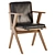 Tribute Wooden Chair: Stylish and Sustainable 3D model small image 1