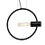 Sleek Pendant Light: GEMINA 3D model small image 1
