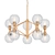 Radiant Cyan Helios Chandelier 3D model small image 1