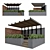 Versatile Outdoor Pergola: Pergola_02 3D model small image 5