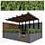 Versatile Outdoor Pergola: Pergola_02 3D model small image 8