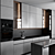 Modern Kitchen 3D Model 3D model small image 2