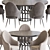 Intreccio Chair: Deephouse and Potocco's Stylish Seating 3D model small image 4