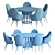 Intreccio Chair: Deephouse and Potocco's Stylish Seating 3D model small image 6