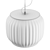 Opalite Pendant Light: Canelé 3D model small image 4