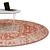 Elegant Circle Rugs | No. 224 3D model small image 2