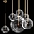 Ethereal Glass Luminaires 3D model small image 1