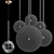 Ethereal Glass Luminaires 3D model small image 2