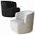 Elegant Comfort: Rolf Benz Armchair 3D model small image 2