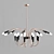 Modern Art Deco LED Pendant Light 3D model small image 6