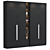 Versatile 2-Door Cabinet: 317.4 x 51.81 x 299.8 cm 3D model small image 1