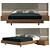 Intana Bed: Stylish and Functional Furnishing 3D model small image 1