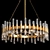 Modern Elegance: Haskell Chandelier 3D model small image 1