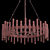 Modern Elegance: Haskell Chandelier 3D model small image 2