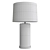 Elegant Malachite Cylinder Lamp 3D model small image 2